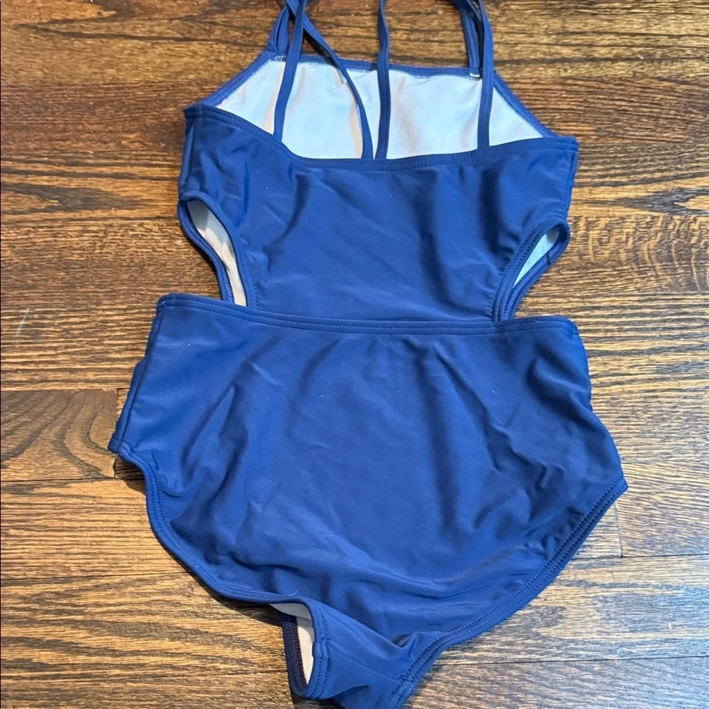 Kanu Surf Kids One Piece in Deep Blue size 10